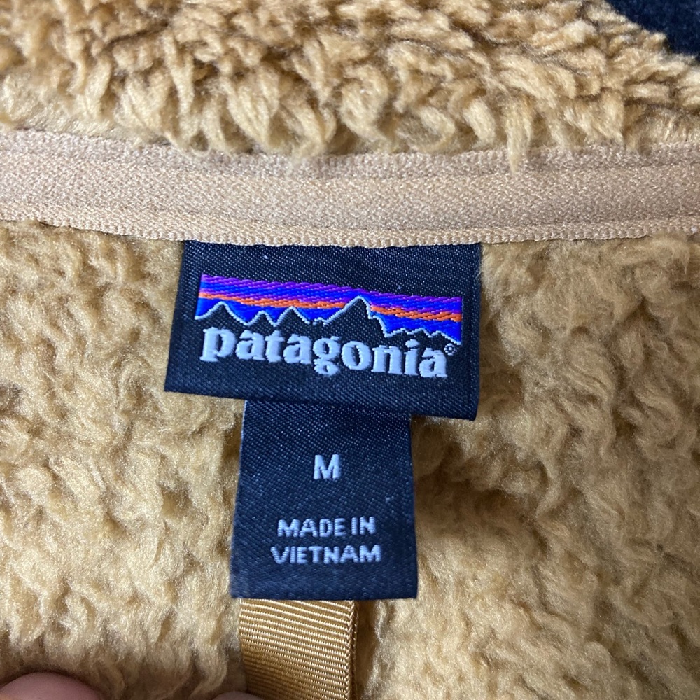 Patagonia Los Gatos 1/4 zip Fleece Pullover Women'sms Size Medium Brown NWOT - Picture 3 of 8